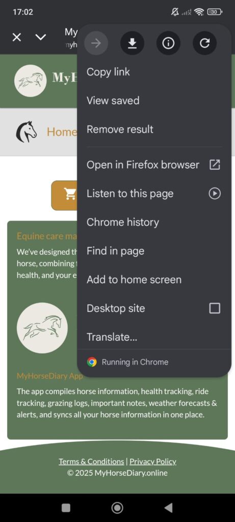 Add to Home Screen